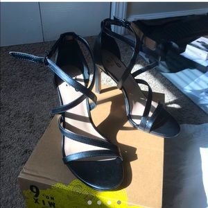 Black Strappy Heels
